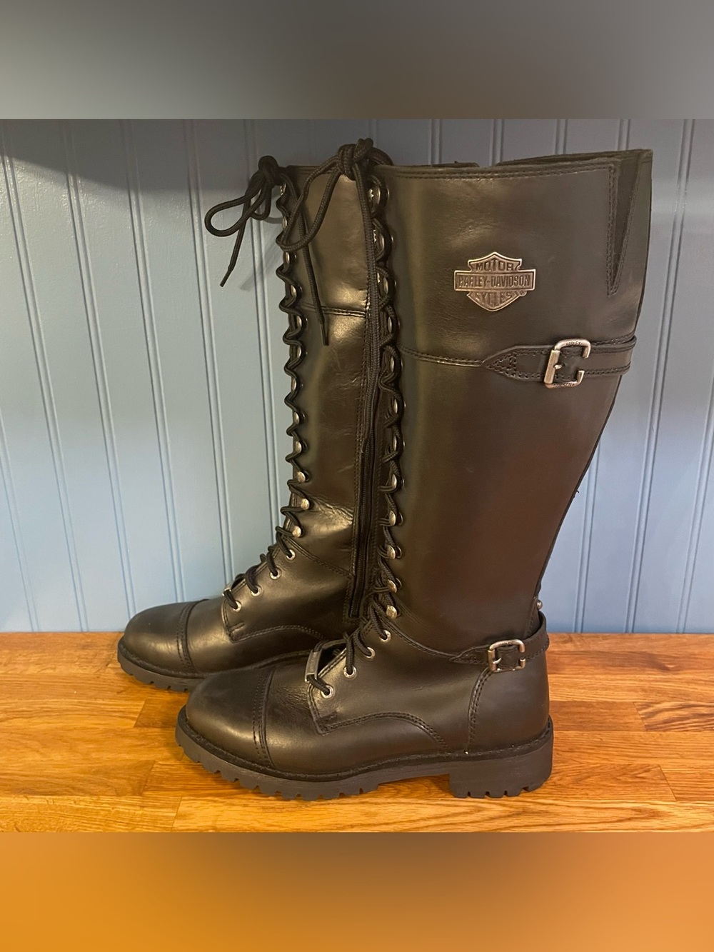 Harley-Davidson Women's Beechwood 15" Motorcycle Boots (10) *Discontinued* - Picture 3 of 11